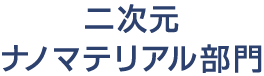 二次元ナノマテリアル部門