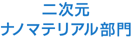 二次元ナノマテリアル部門